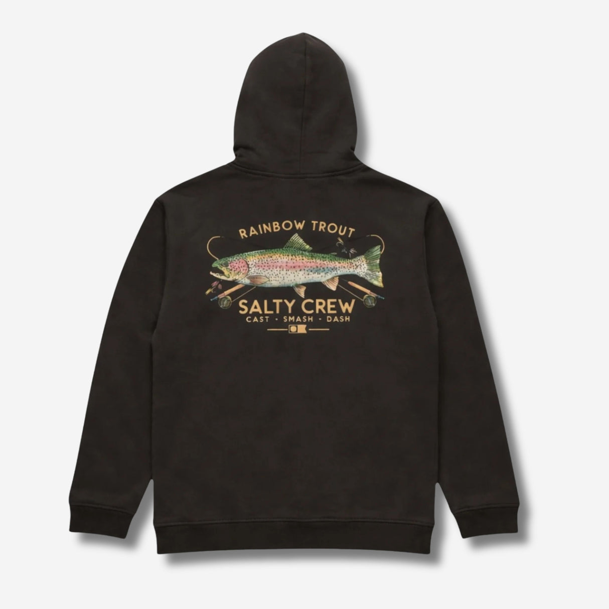 SALTY CREW Trout Mount Hoodie Vintage Black