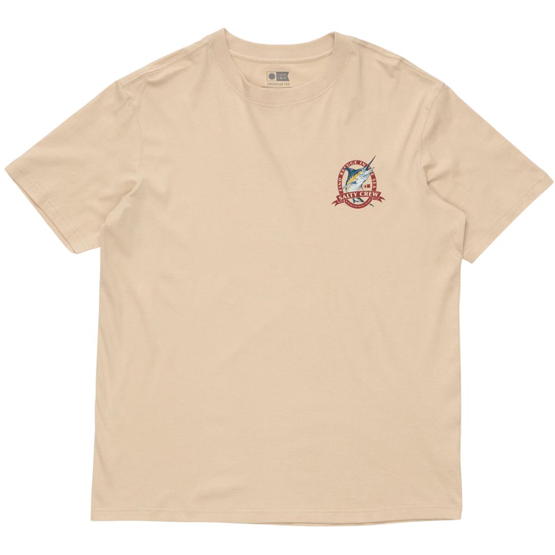 Salty Crew Bill Club Premium S/S Tee - Sand