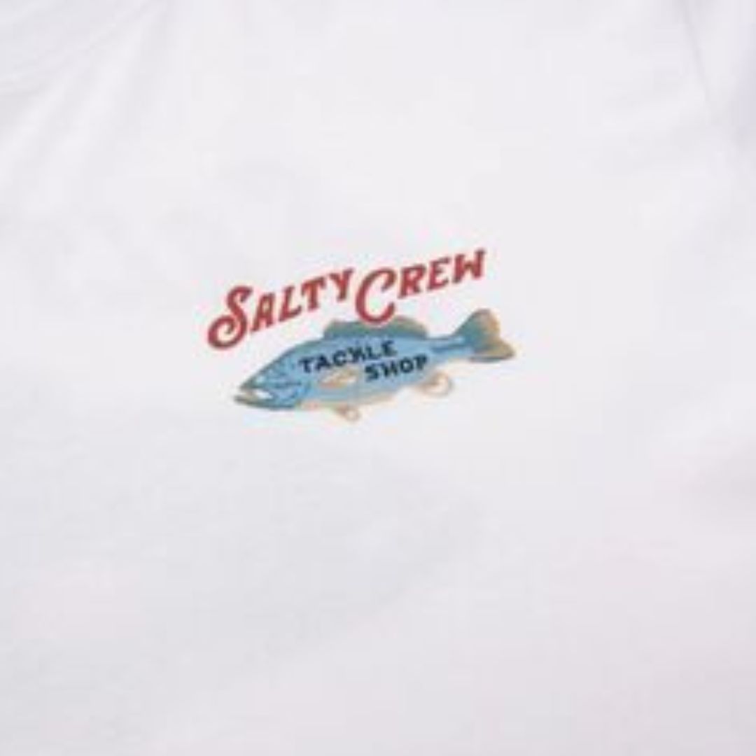 Salty Crew Tackle Shop Premium S/S Tee - White