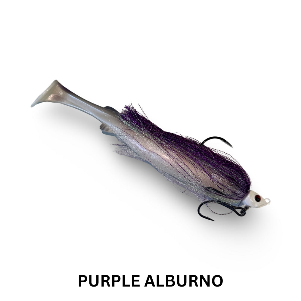SPINWRIGHT FLUFFBALL X PSX RAIJIN 1OZ 220MM LURE