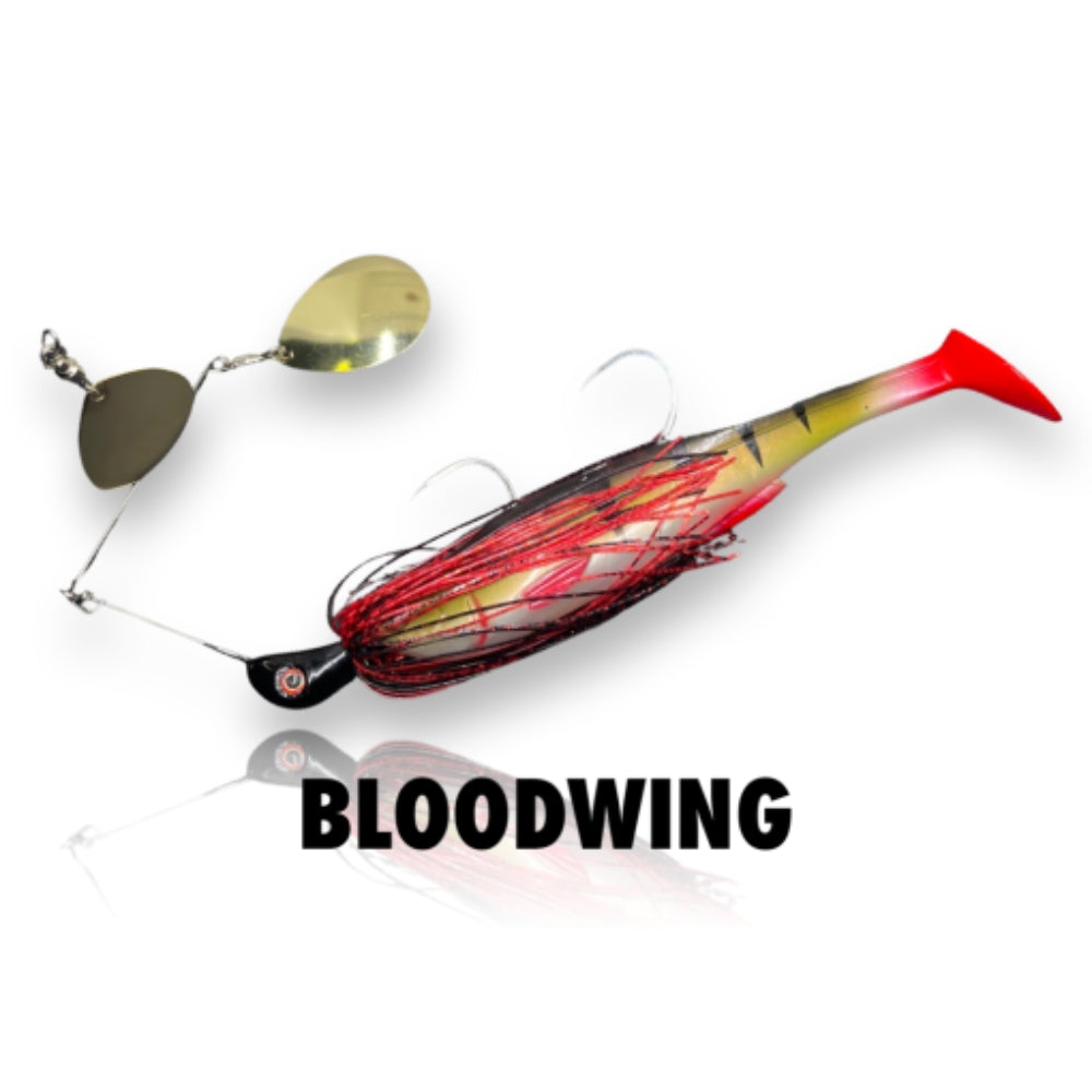 Spinwright Lures Beast Series - 1oz Twinspin w/ 7" Irukandji