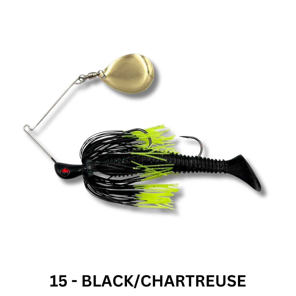 Spinwright Lures 5/8oz Single Colorado Rigged Spinnerbait