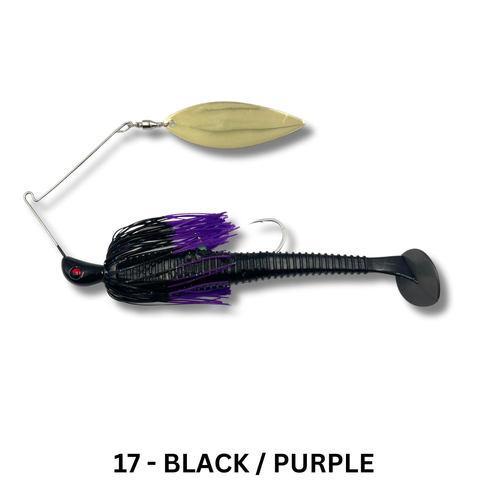 Spinwright 1oz Single Willow Rigged Spinnerbait