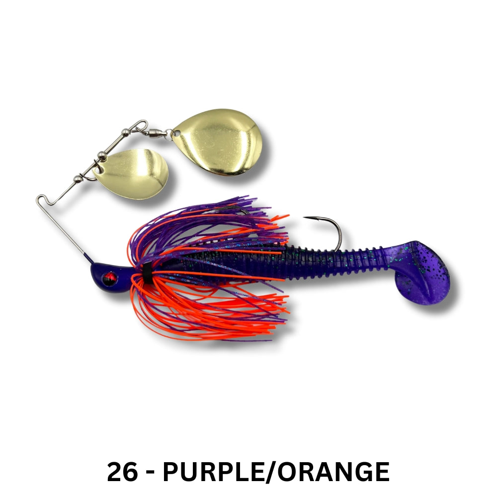 Spinwright Lures 5/8oz Double Colorado Rigged Spinnerbait