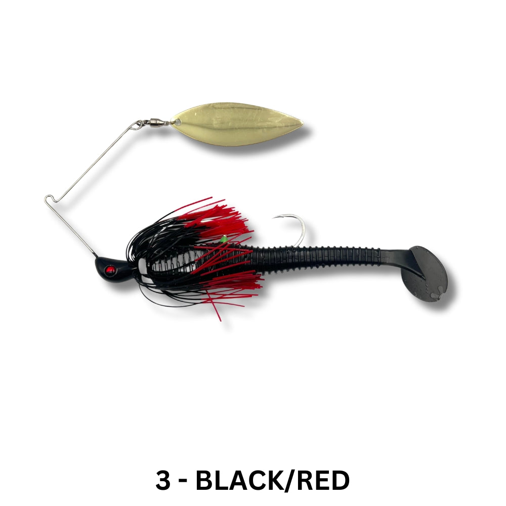Spinwright 1oz Single Willow Rigged Spinnerbait