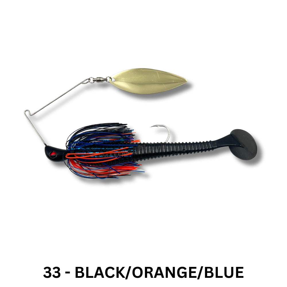 Spinwright 1oz Single Willow Rigged Spinnerbait