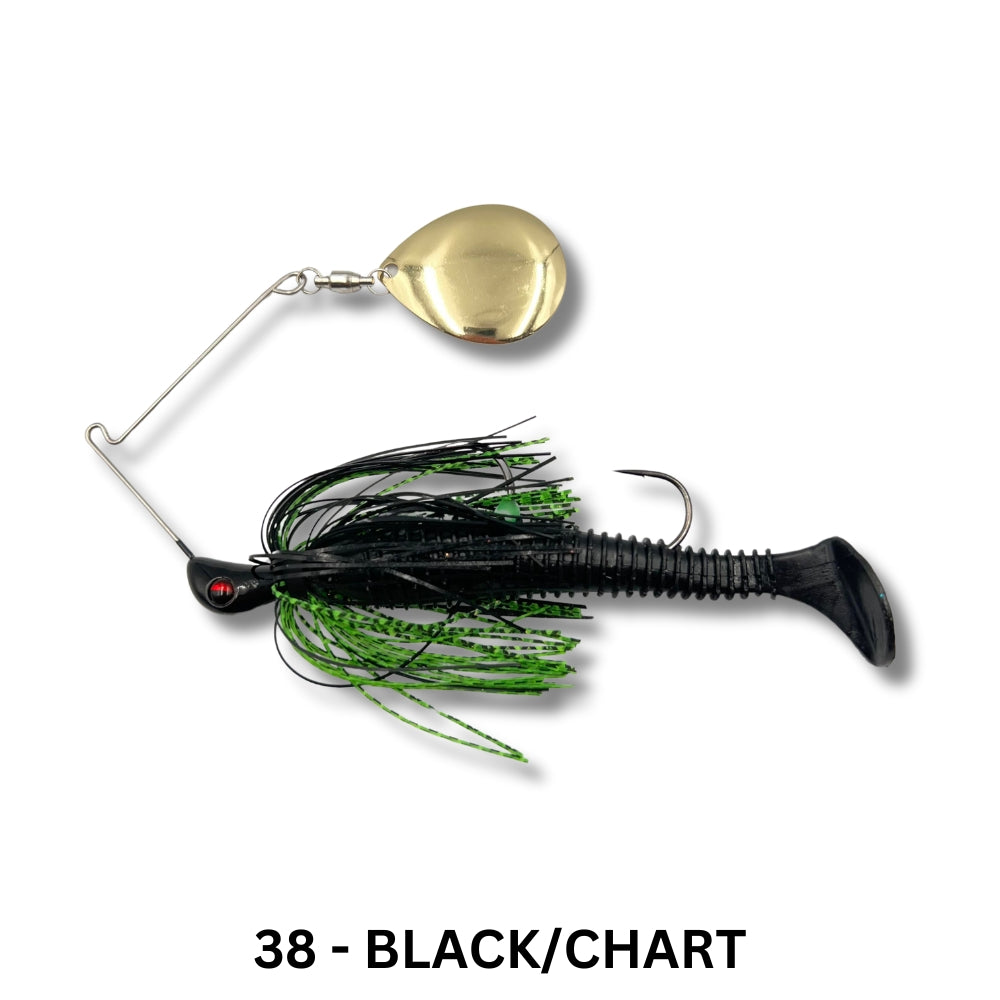 Spinwright Lures 5/8oz Single Colorado Rigged Spinnerbait