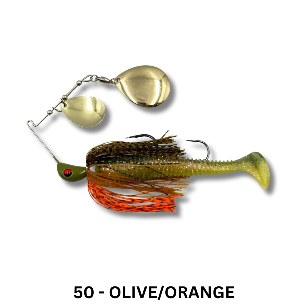 Spinwright Lures 5/8oz Double Colorado Rigged Spinnerbait
