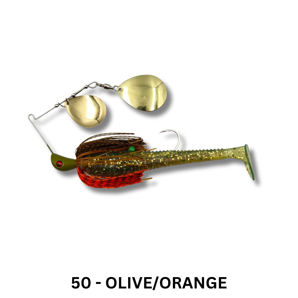 Spinwright Lures 1oz Double Colorado Rigged