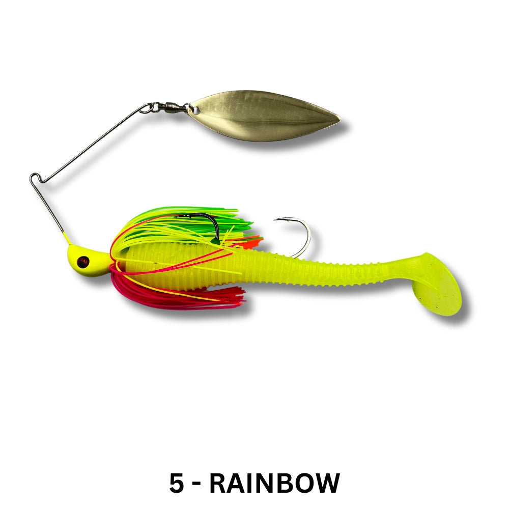 Spinwright 1oz Single Willow Rigged Spinnerbait