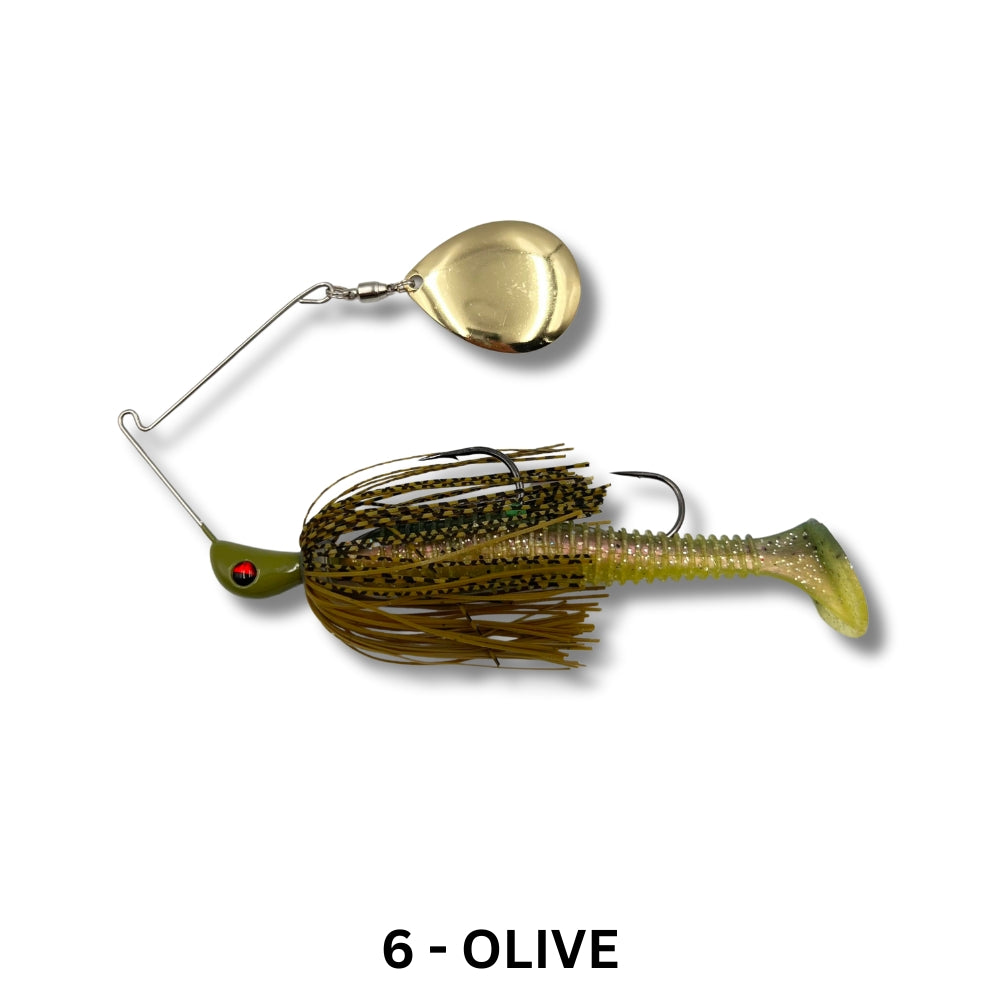 Spinwright Lures 5/8oz Single Colorado Rigged Spinnerbait