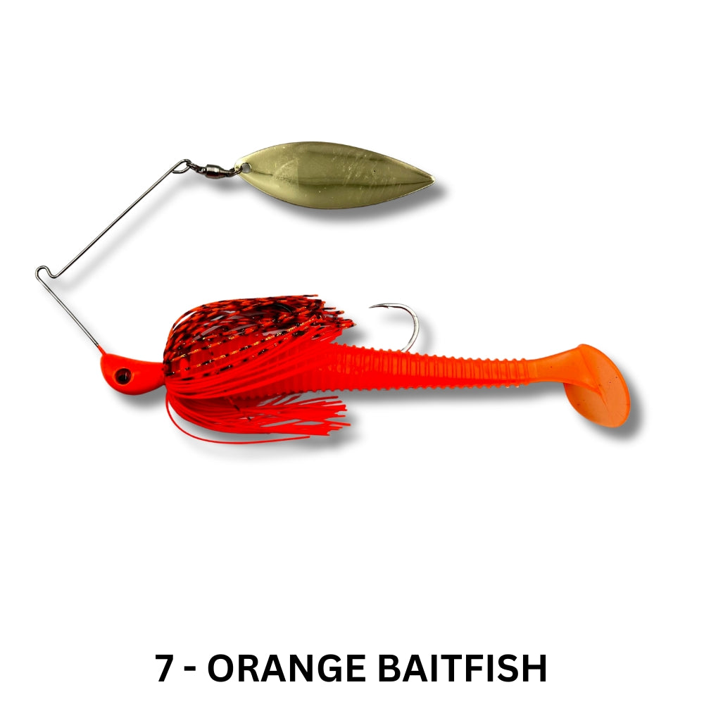 Spinwright 1oz Single Willow Rigged Spinnerbait