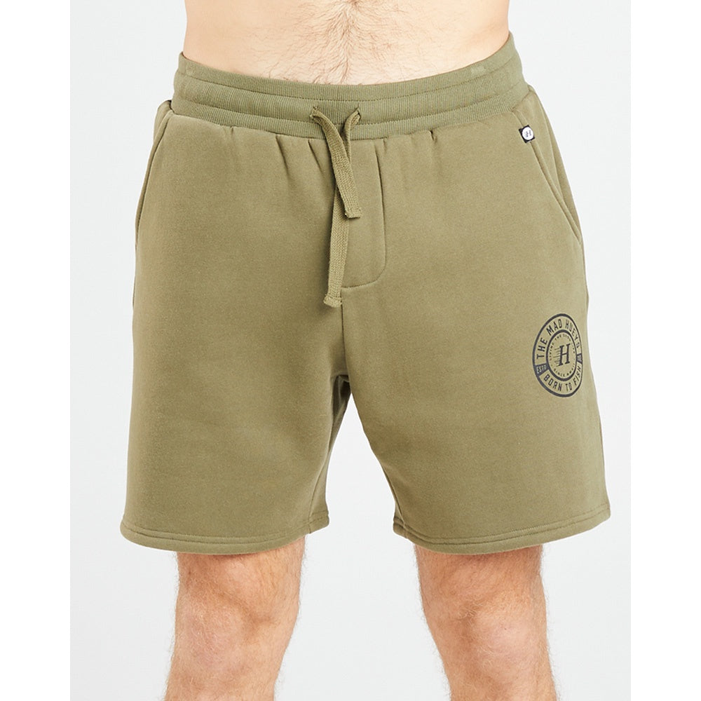 SURF FISH PARTY TRACKSHORT - DUSTY GREEN