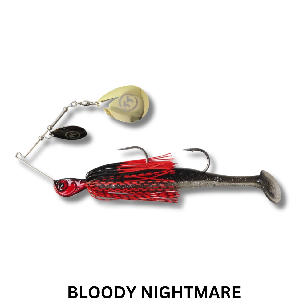 TT Tornado + DBL Colorado Rigged 1oz Spinnerbait