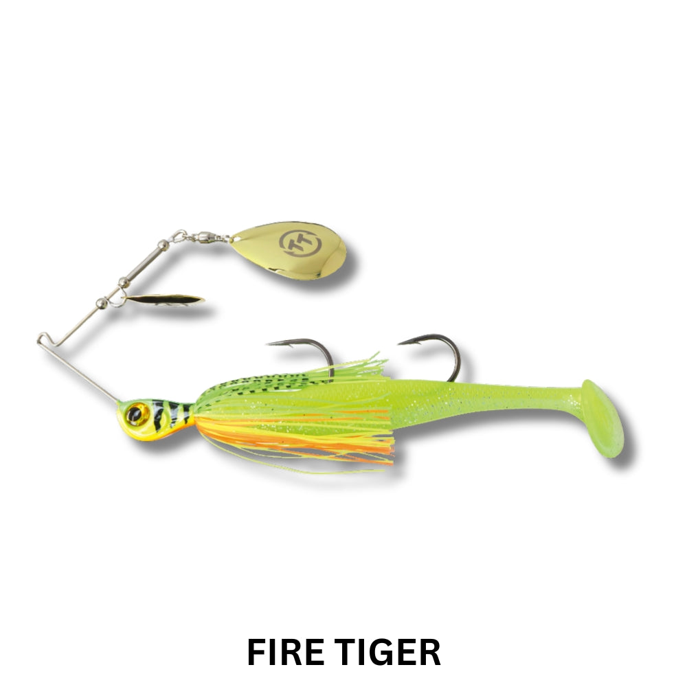 TT Tornado + DBL Colorado Rigged 1oz Spinnerbait