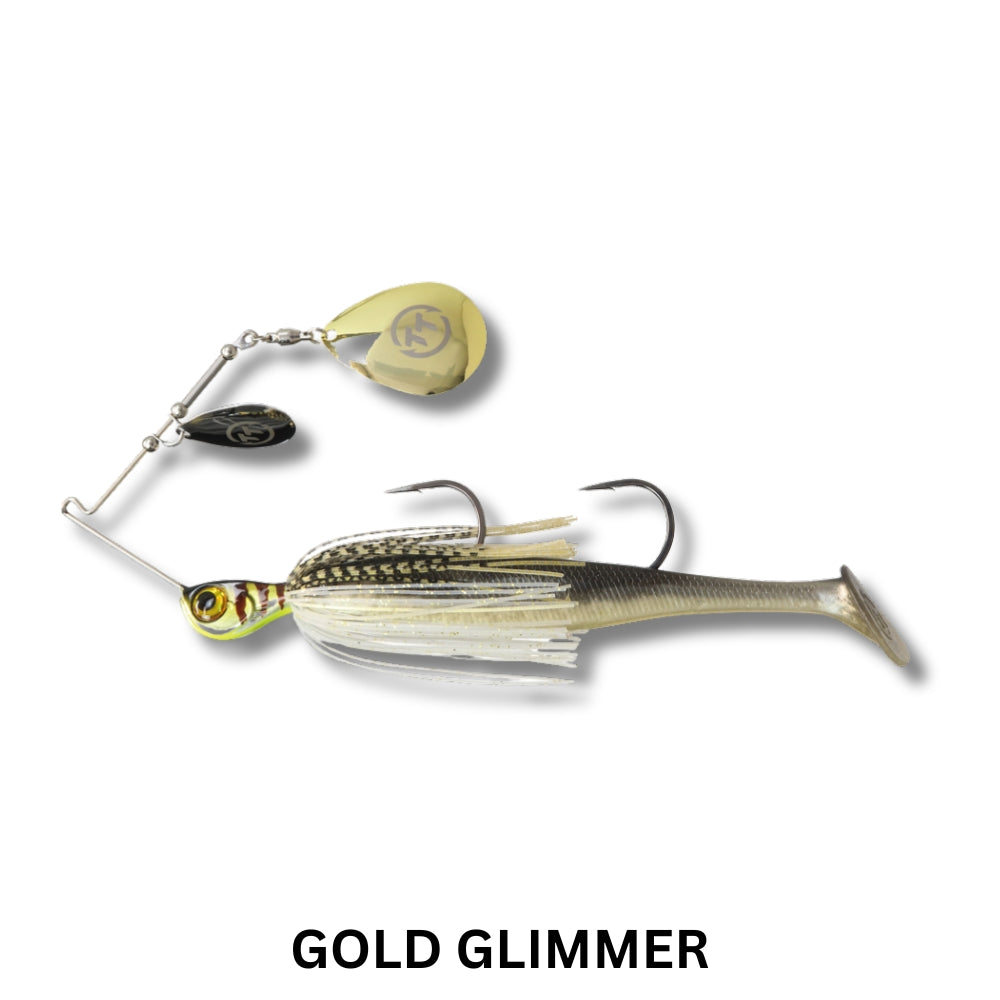 TT Tornado + DBL Colorado Rigged 1oz Spinnerbait
