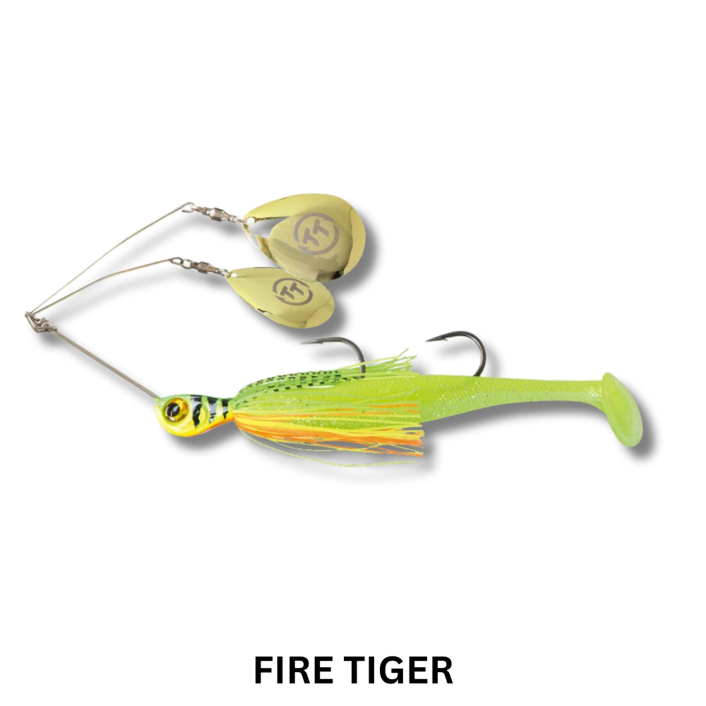TT Torando + Twin Spin Rigged 3/4oz Spinnerbait
