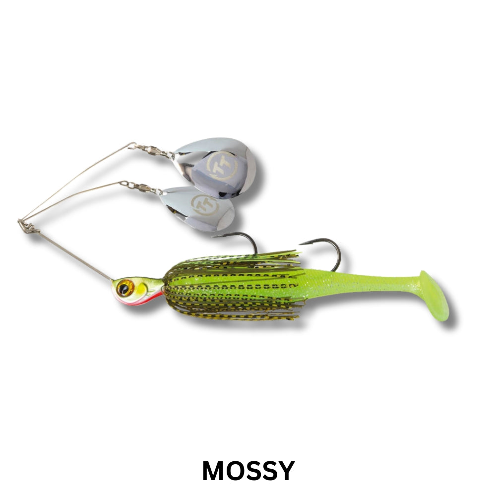 TT Torando + Twin Spin Rigged 3/4oz Spinnerbait