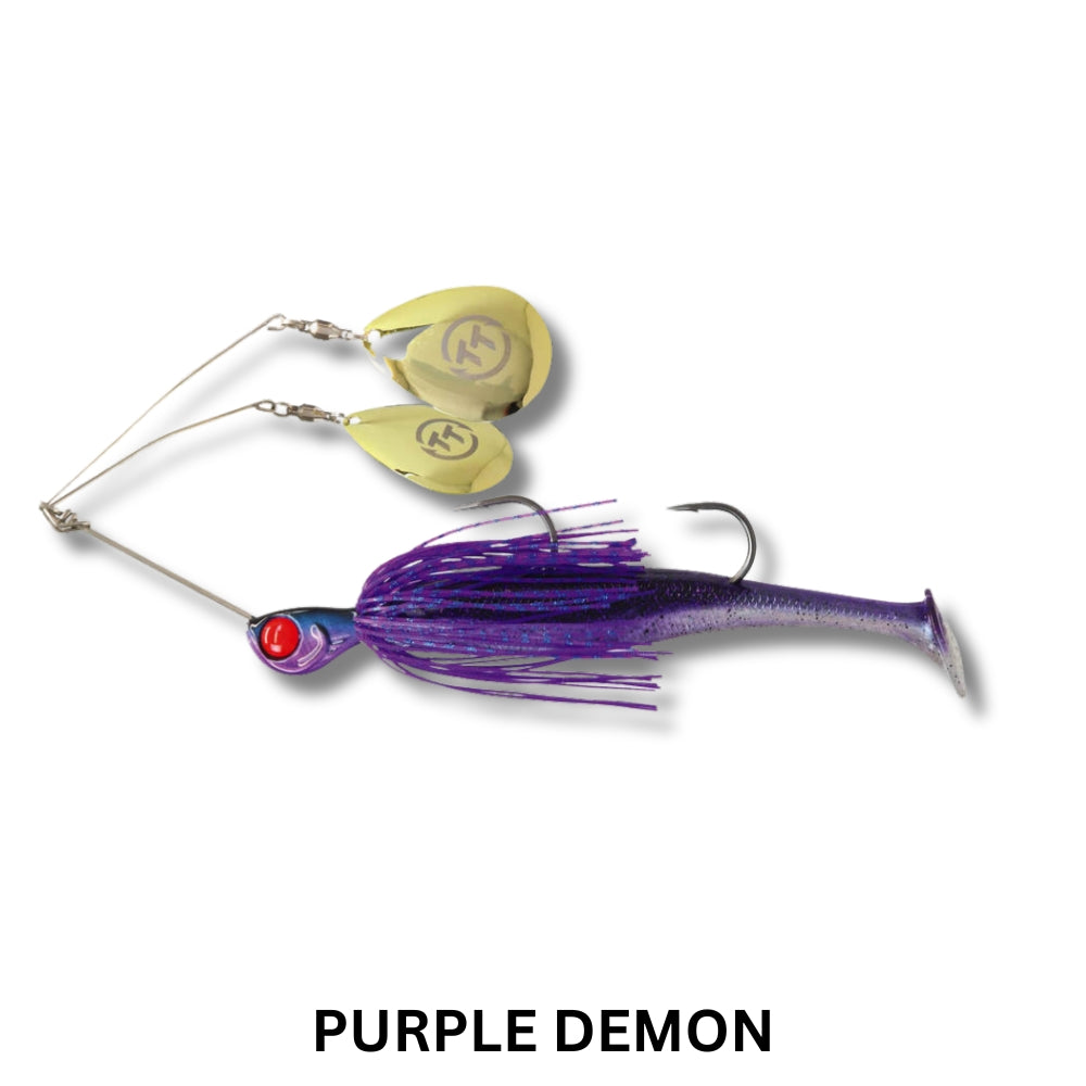TT Torando + Twin Spin Rigged 3/4oz Spinnerbait