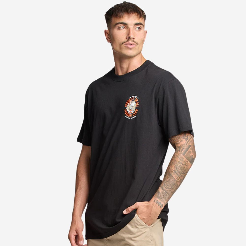 The Mad Hueys Caught FK All Skull | SS Tee - Black