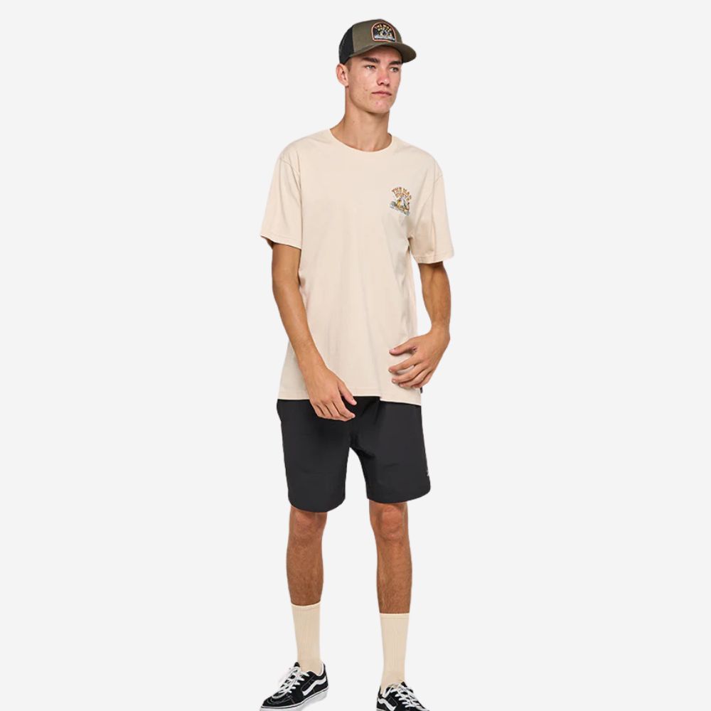 The Mad Hueys Loving Mangroves | SS Tee - Cement