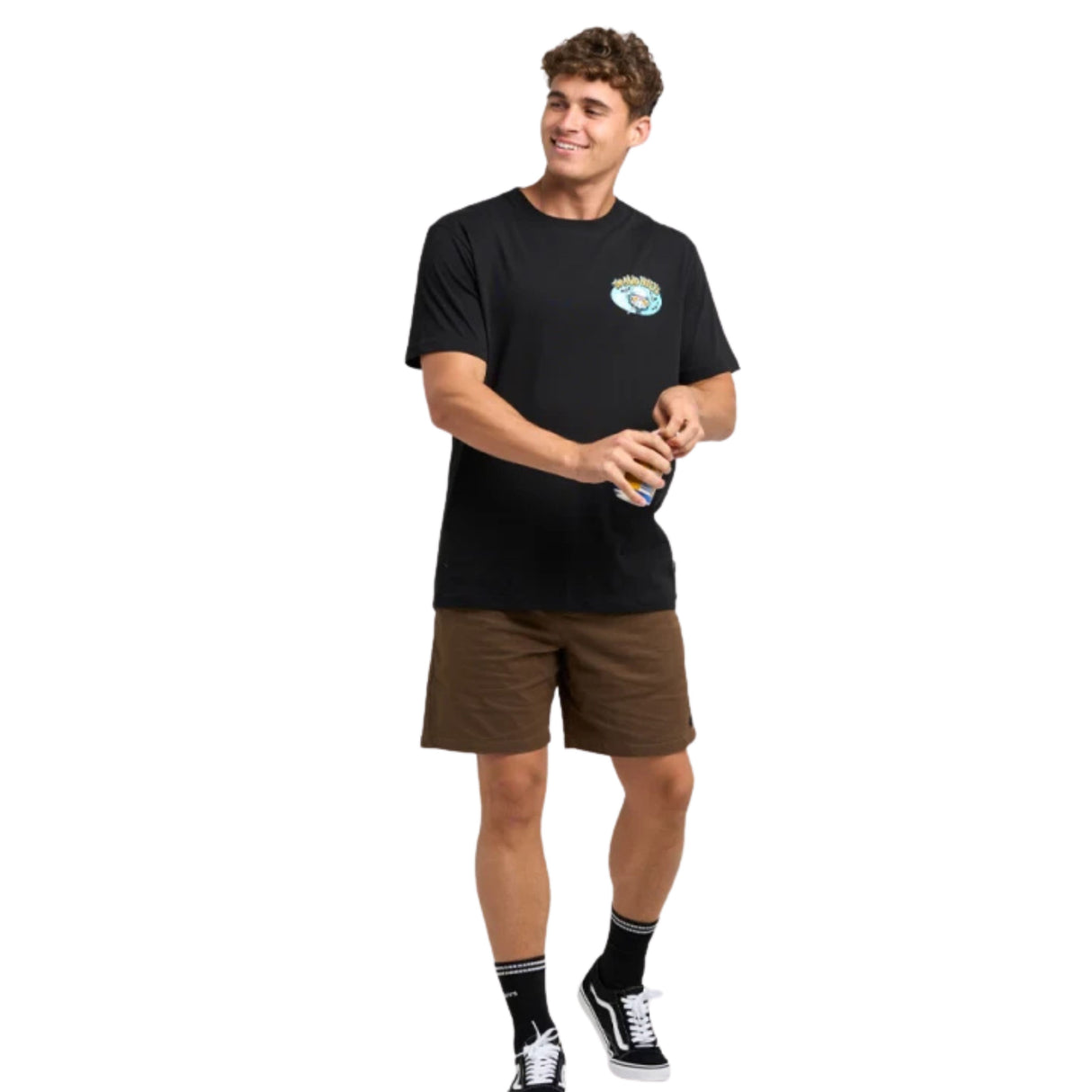 The Mad Hueys Beer and Foaming | SS Tee - Black