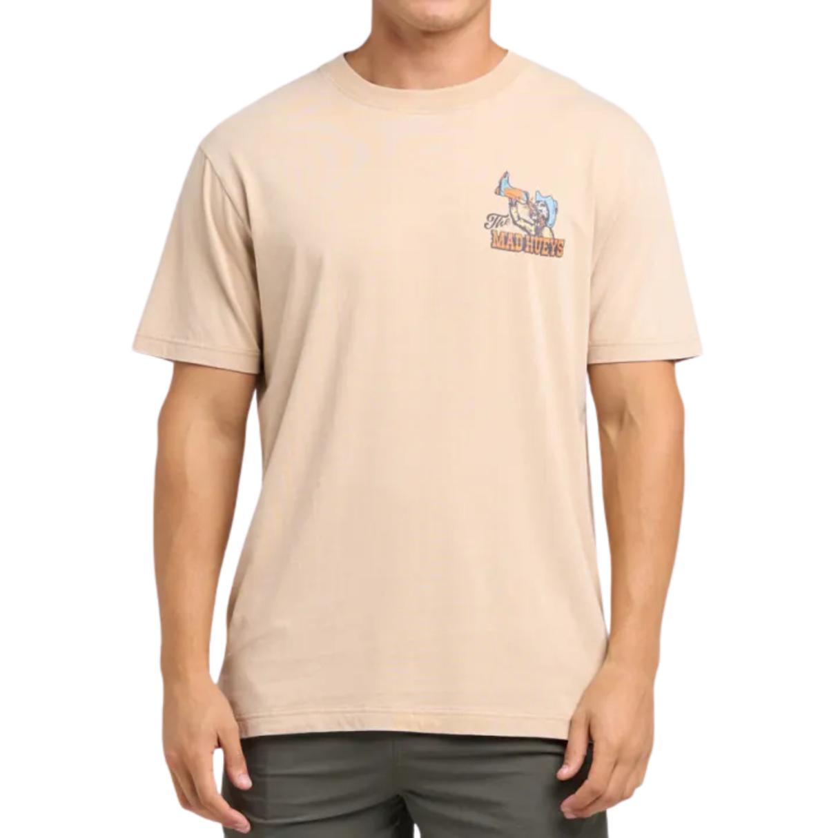 The Mad Hueys Sippy Ki-Yay | SS Tee - Washed Latte