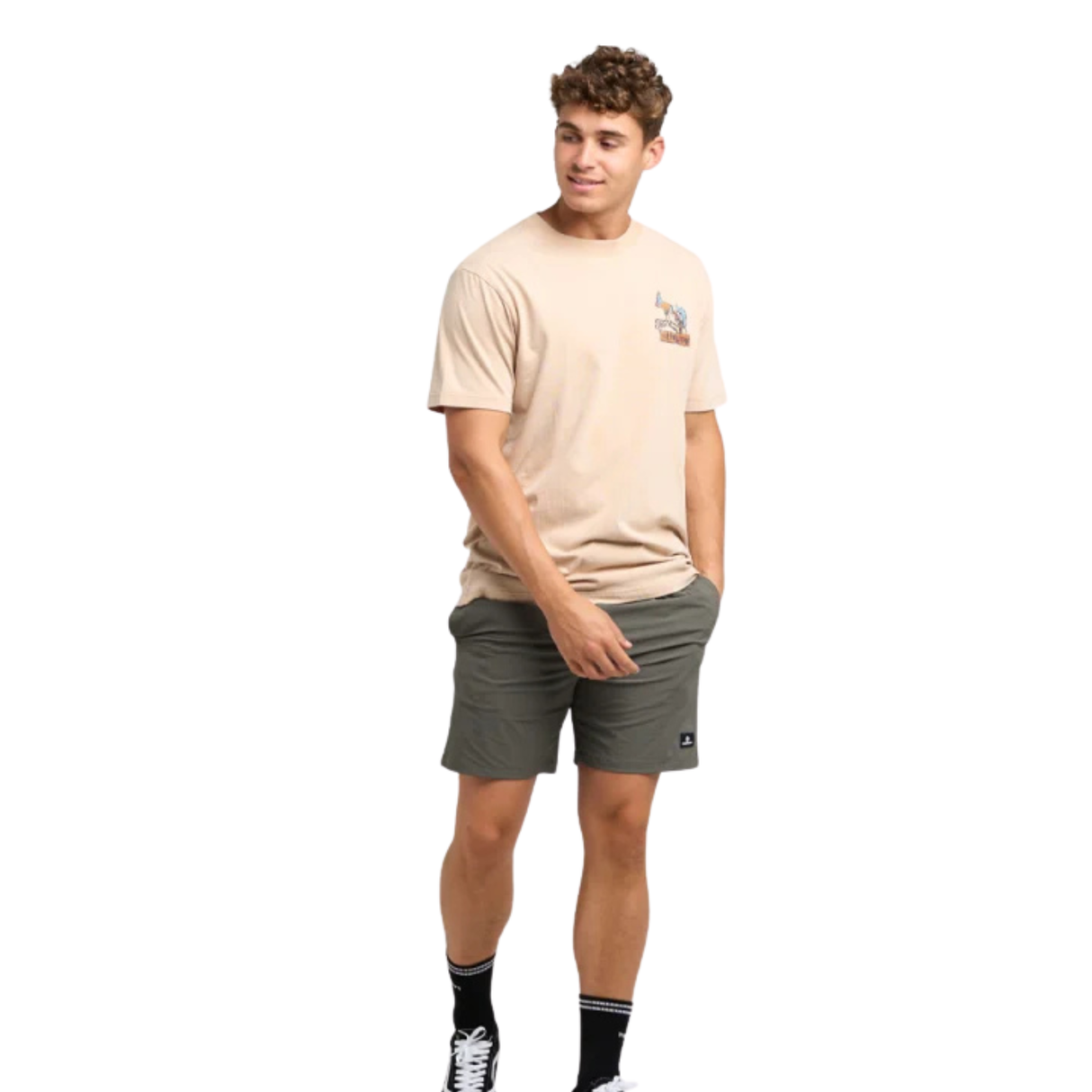 The Mad Hueys Sippy Ki-Yay | SS Tee - Washed Latte