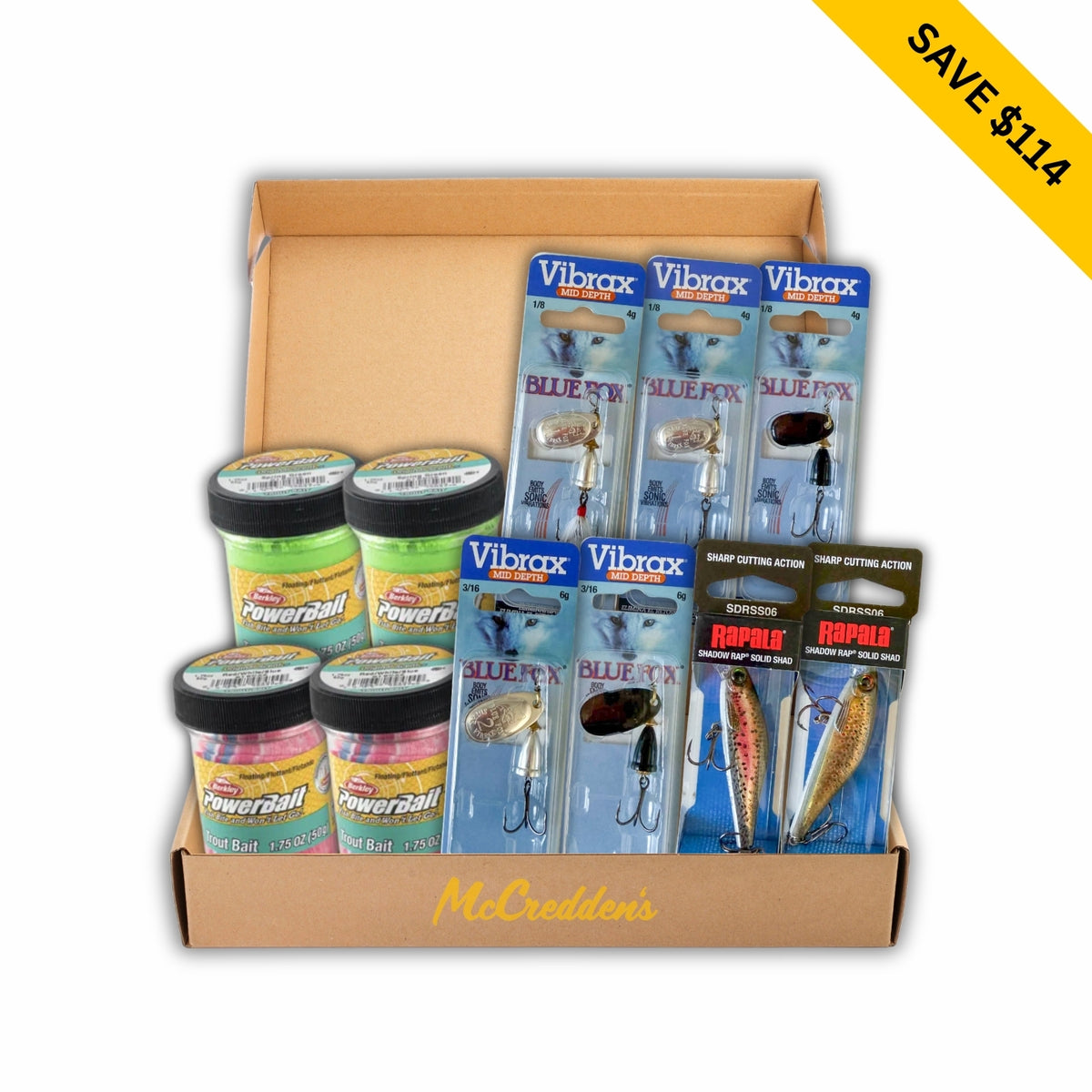Trout Lure Snack Pack