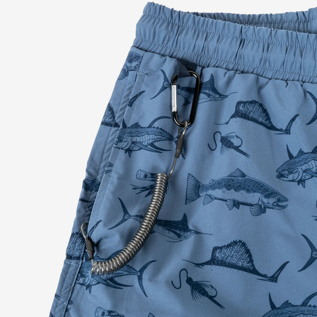 DESOLVE Untouched Harbour Shorts Shift Blue