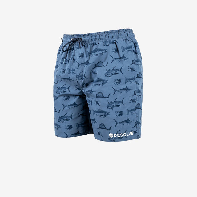 DESOLVE Untouched Harbour Shorts Shift Blue
