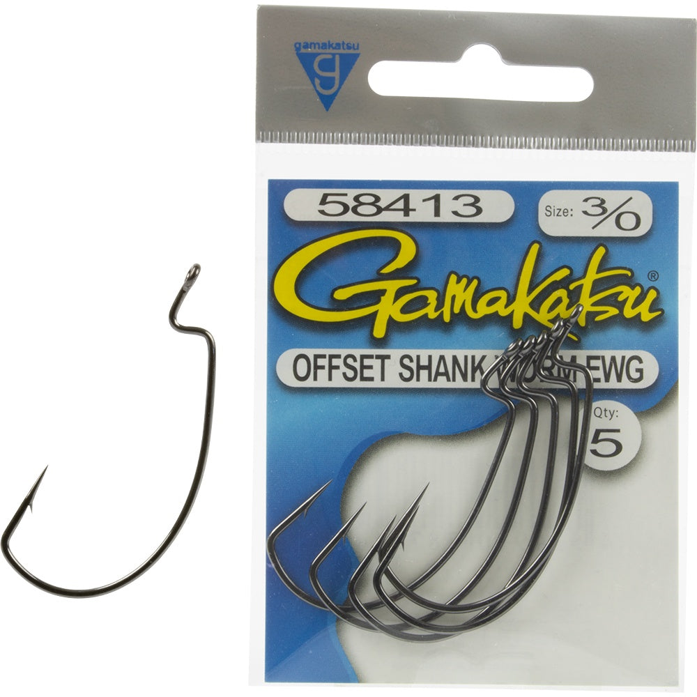 Gamakatsu Worm EWG Hook Pre Pack