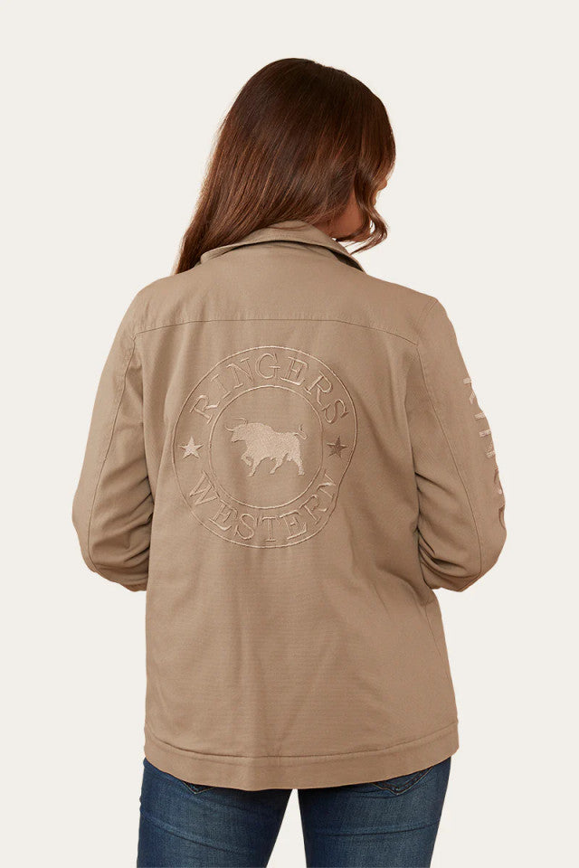 Ringers Western Rothbury Womens Jacket - Camel
