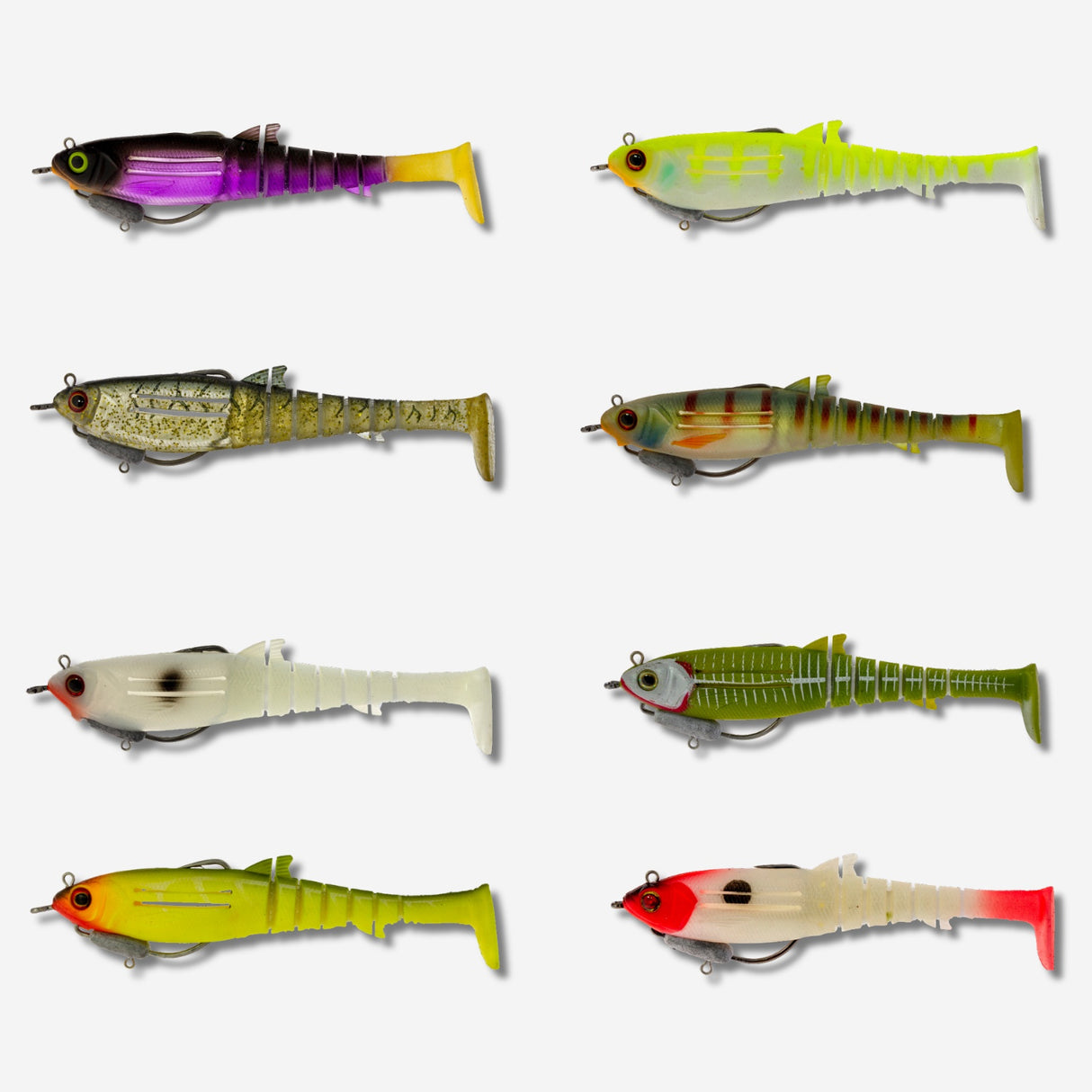 Zerek Flatshad X 170mm Weedless Lure Bundle
