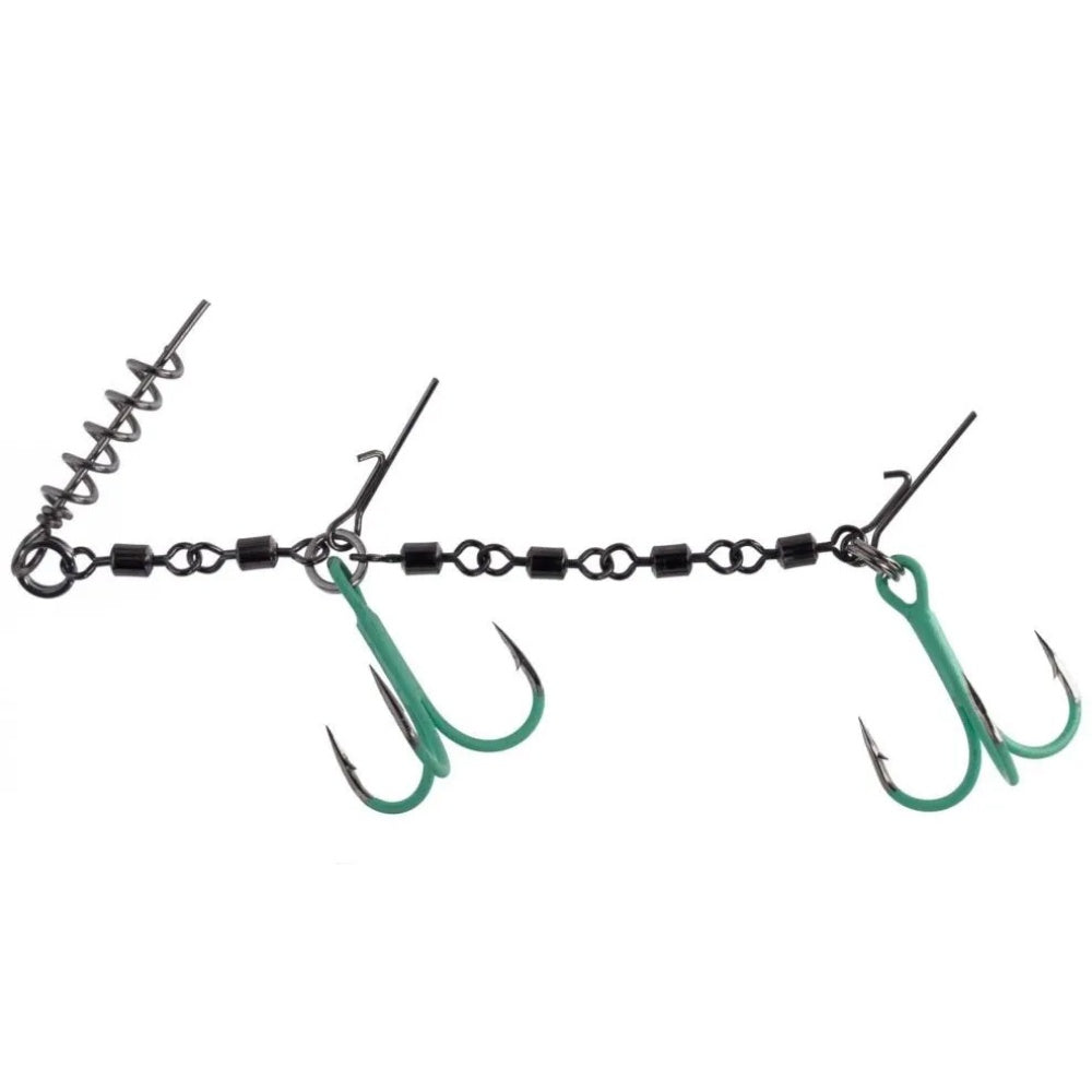 Mikado Jaws Evo Double Stinger Fluoro