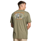 THE MAD HUEYS DROP BEAR | SS TEE - OLIVE