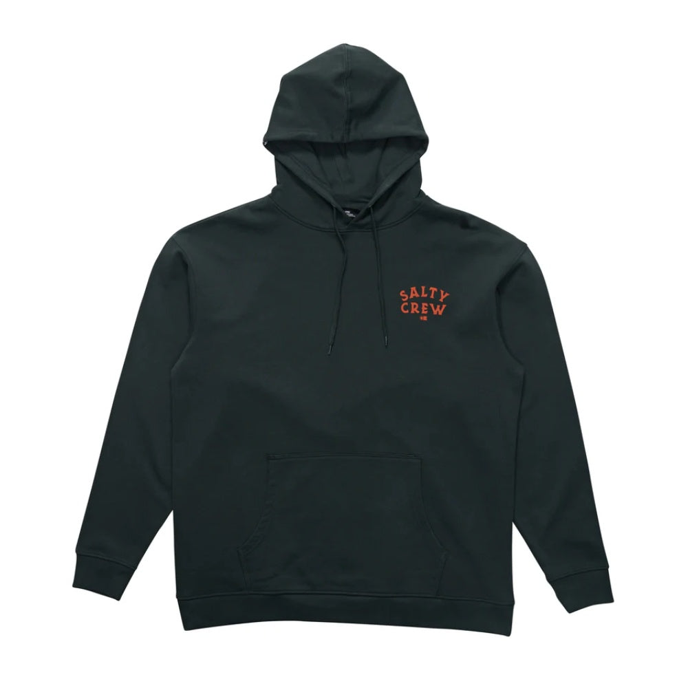 Salty Crew Ulua Fleece Hood Coal