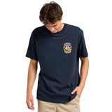 TROPIC CAUGHT FK ALL | SS TEE - NAVY
