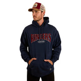 Ringers Western Daylesford Mens Australian  Cotton Fleece - Navy / White