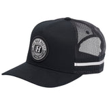 The Mad Hueys CHECKER HUEYS | TWILL TRUCKER - Black
