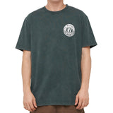 The Mad Hueys CHECKER HUEYS | SS TEE - PINE GREEN WASHED