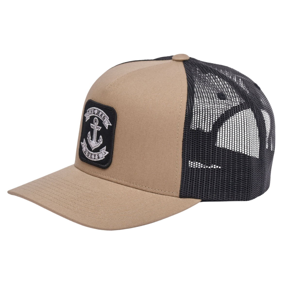 The Mad Hueys OG ANCHOR | TWILL TRUCKER - Tan