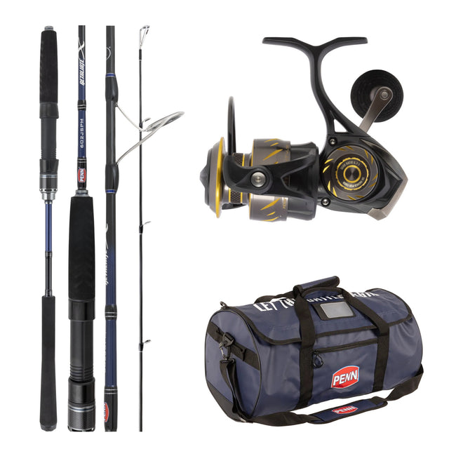 Penn Authority 4500 / Penn Retaliate X 622 PE 1-3 Spin Jigging Combo