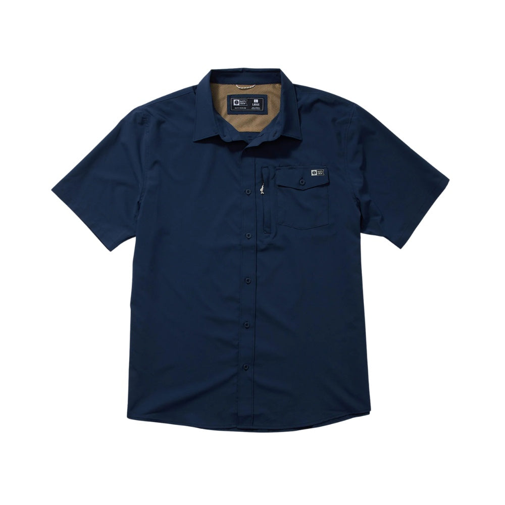 Salty Crew Offshore S/S Tech Woven Navy