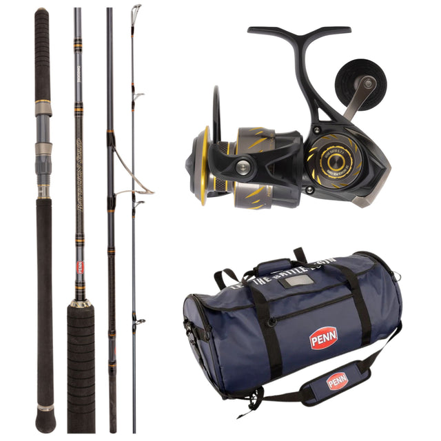 Penn Authority 6500 /  Penn Battalion Solid 8'0" PE8 Spinning Combo