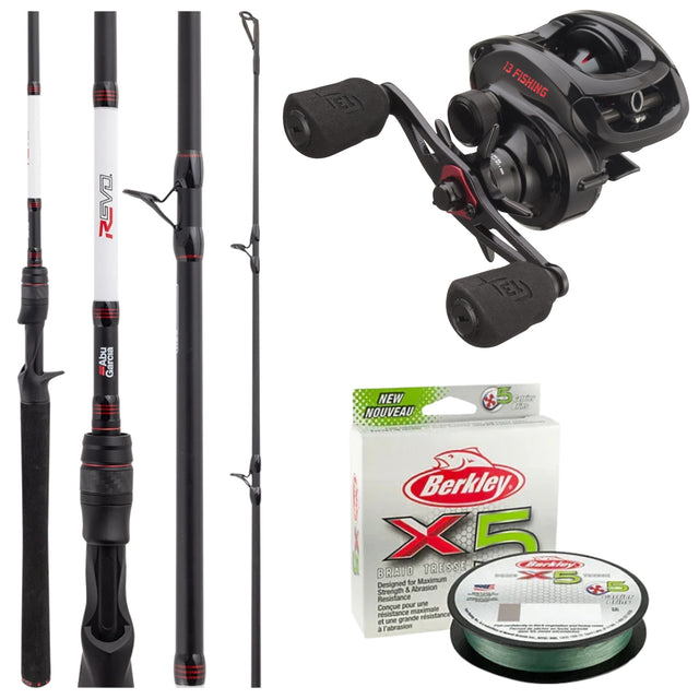13 Fishing Inception G2P / Abu Garcia Revo 602MH 6-10kg Baitcast Combo