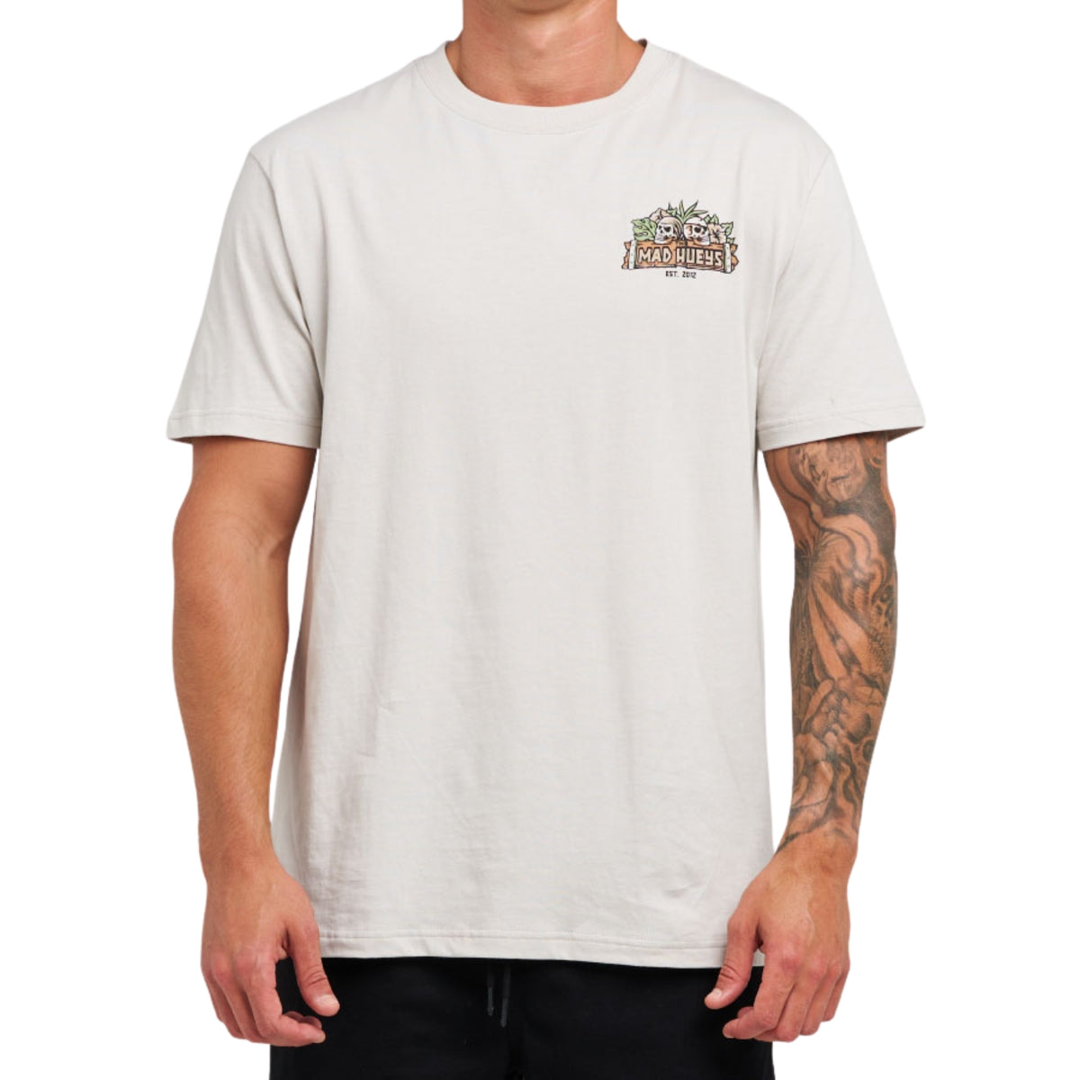 The Mad Hueys TROPPO CAPTAIN | SS TEE - Smoke