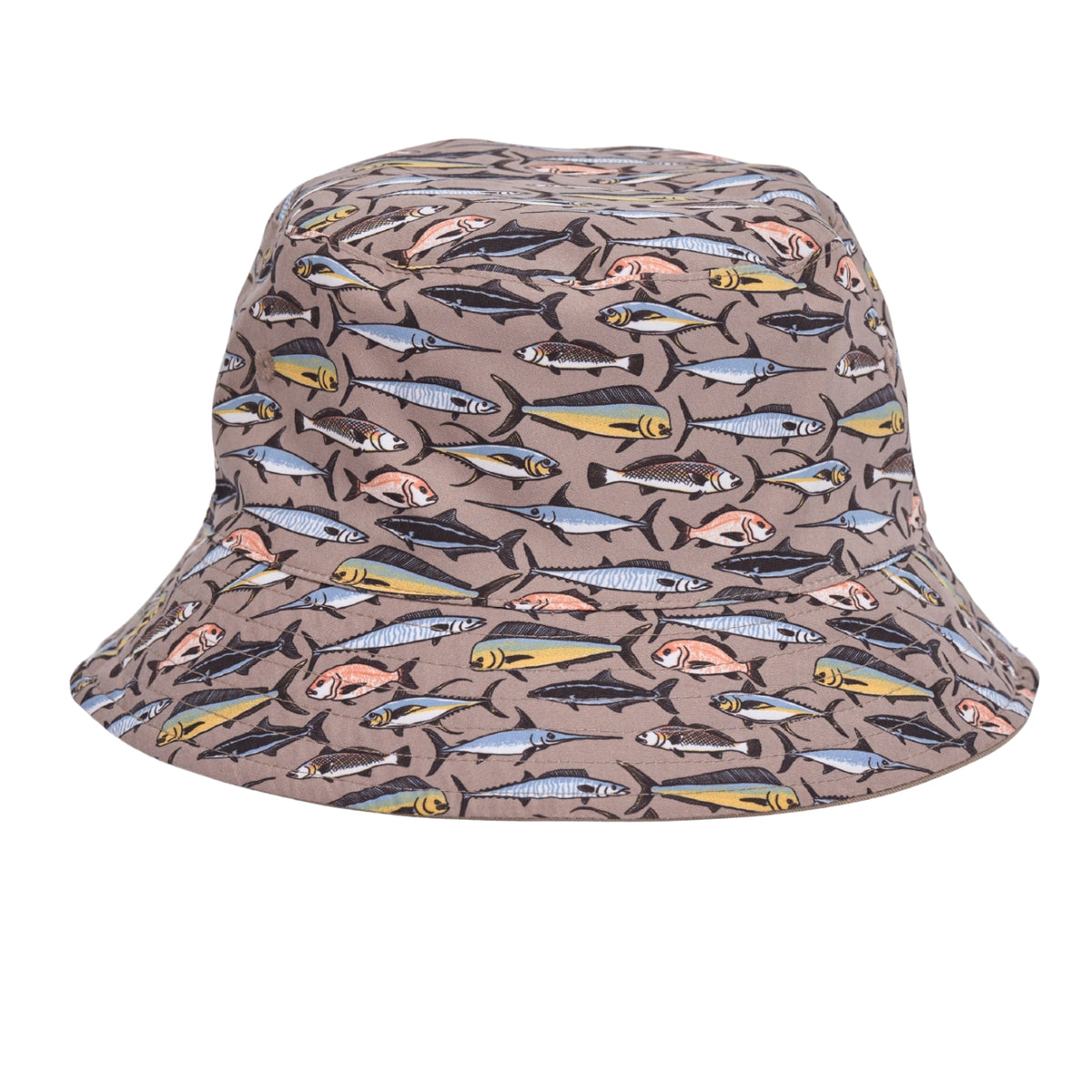 The Mad Hueys PRO HUEYS | REVERSIBLE BUCKET HAT - Taupe