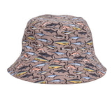 The Mad Hueys PRO HUEYS | REVERSIBLE BUCKET HAT - Taupe