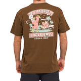 The Mad Hueys EAGLE BOYS | SS TEE - Walnut